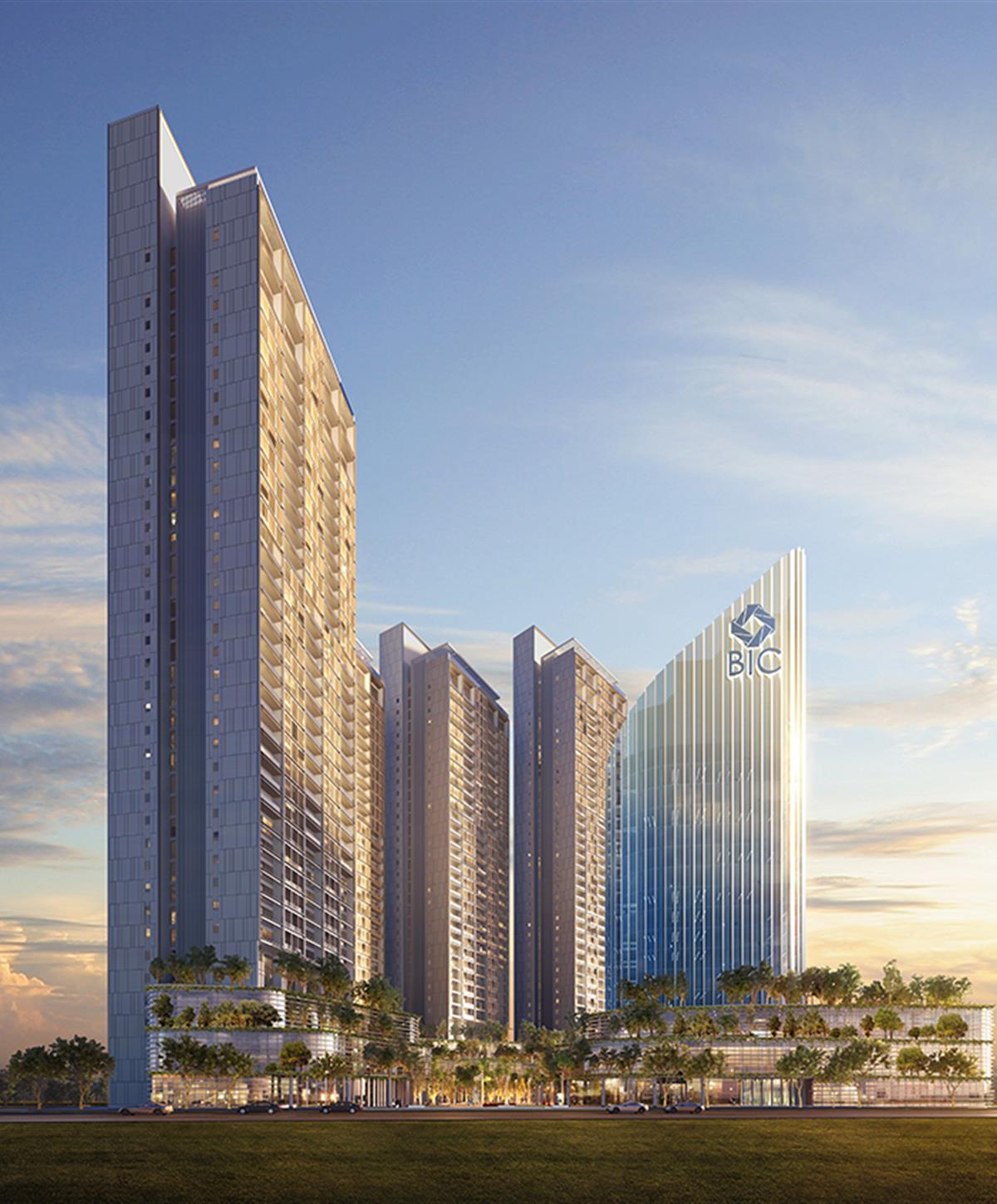 One Central urban development visual